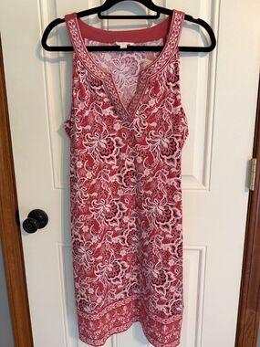 Magnolia Grace Mauve Floral Sheath Dress size L